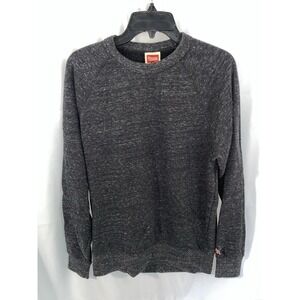 Homage Charcoal Blank Crewneck Sweatshirt Small